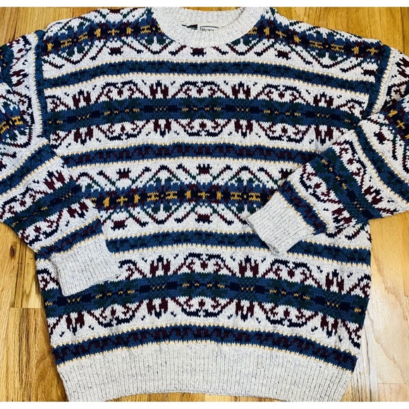 Mointain Express Other - Vintage Mountain Express 80’s90’s sweater XL Cosby Made in USA